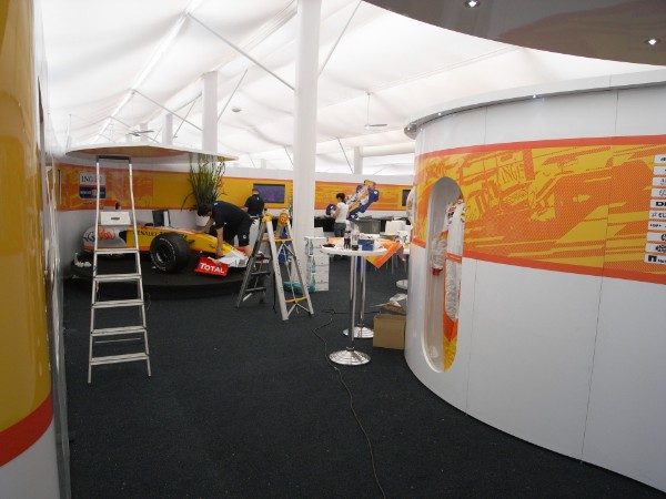 Renault Formel1 Suite in Malaysien (Paddock Club) Renault Formel1 Suite in Malaysien (Paddock Club)